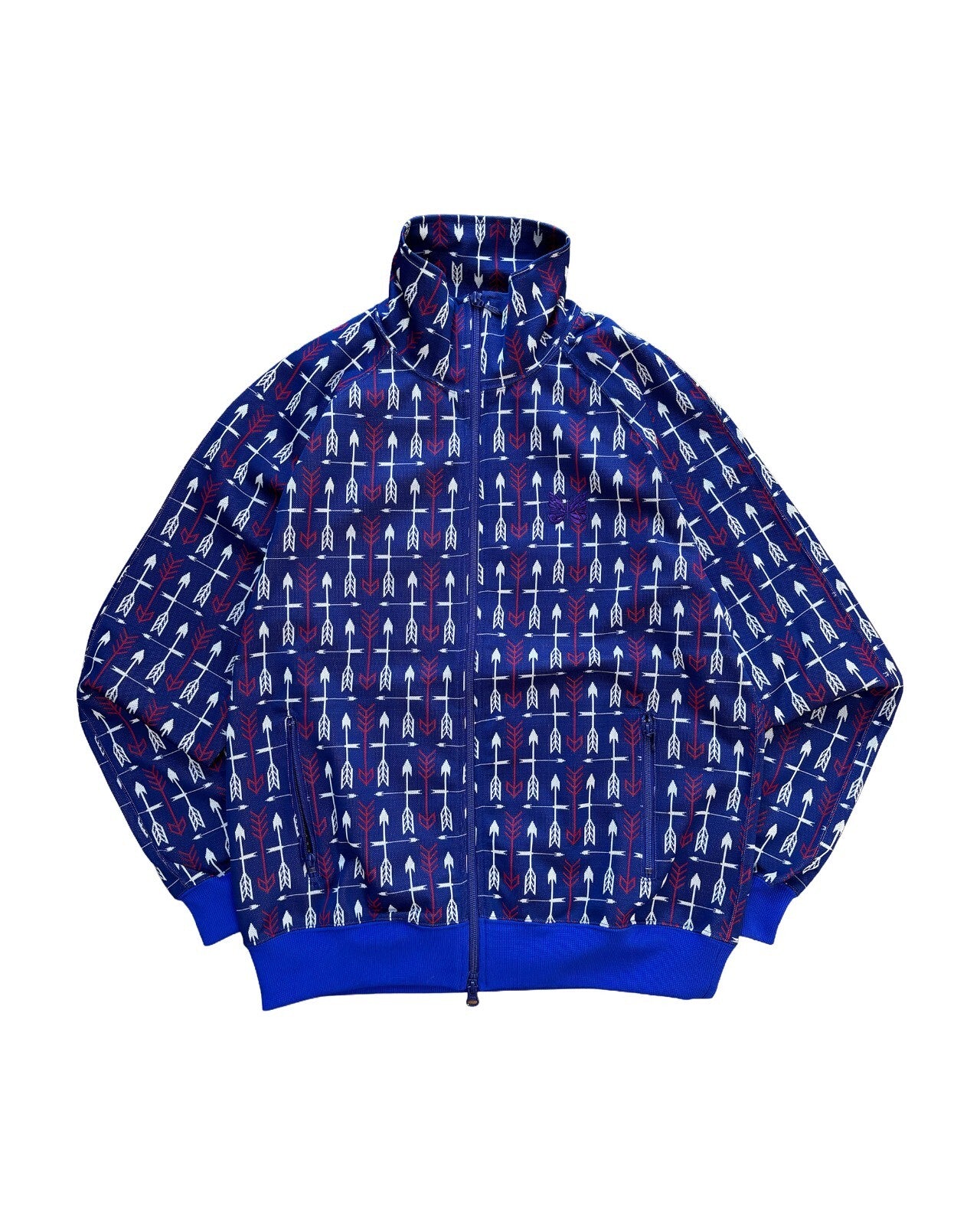 Needles Arrow Track Jacket Blue Medium