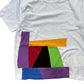 Comme des Garçons Colour Block T-Shirt XS