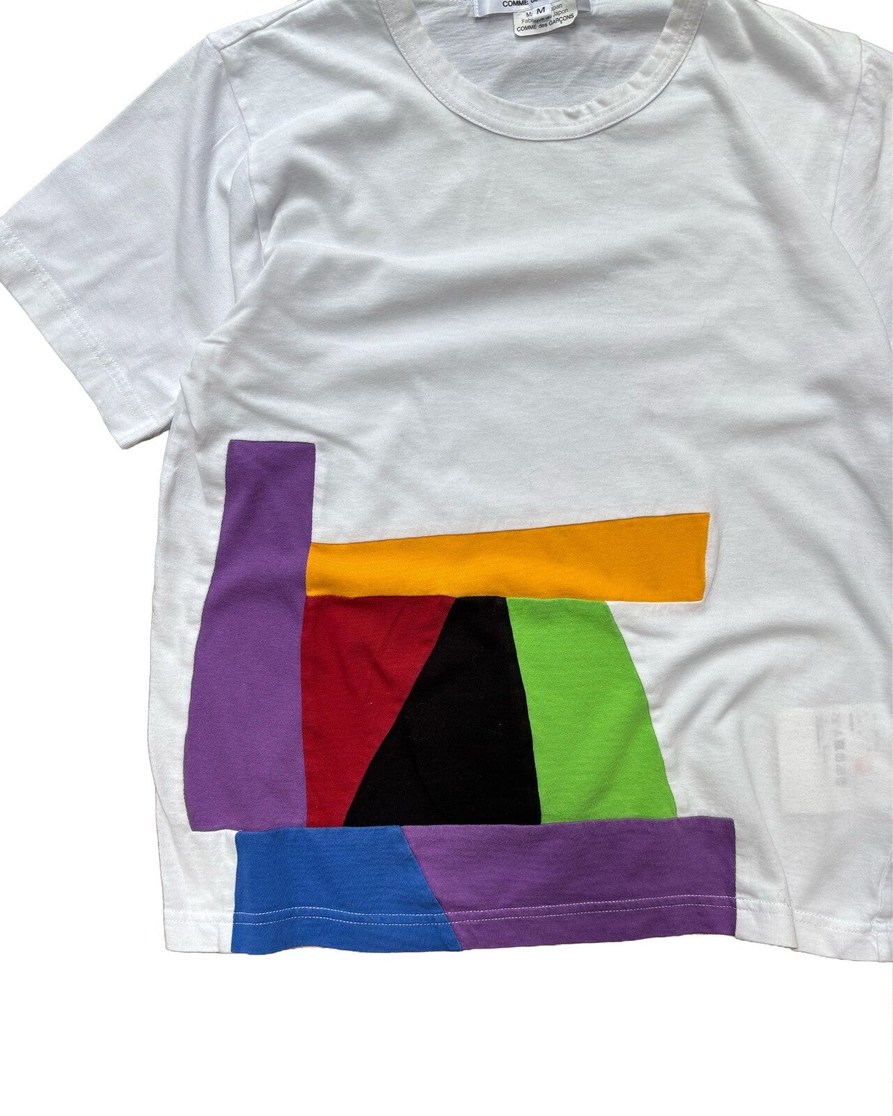Comme des Garçons Colour Block T-Shirt XS