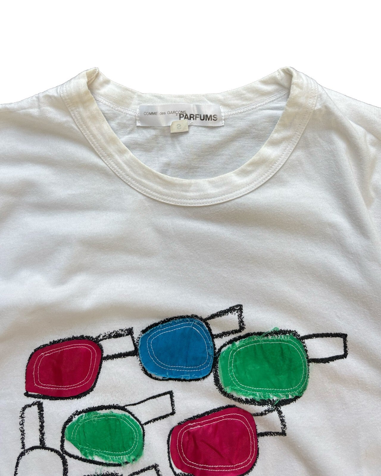 Comme des Garçons PARFUMS Beaded T-Shirt Small