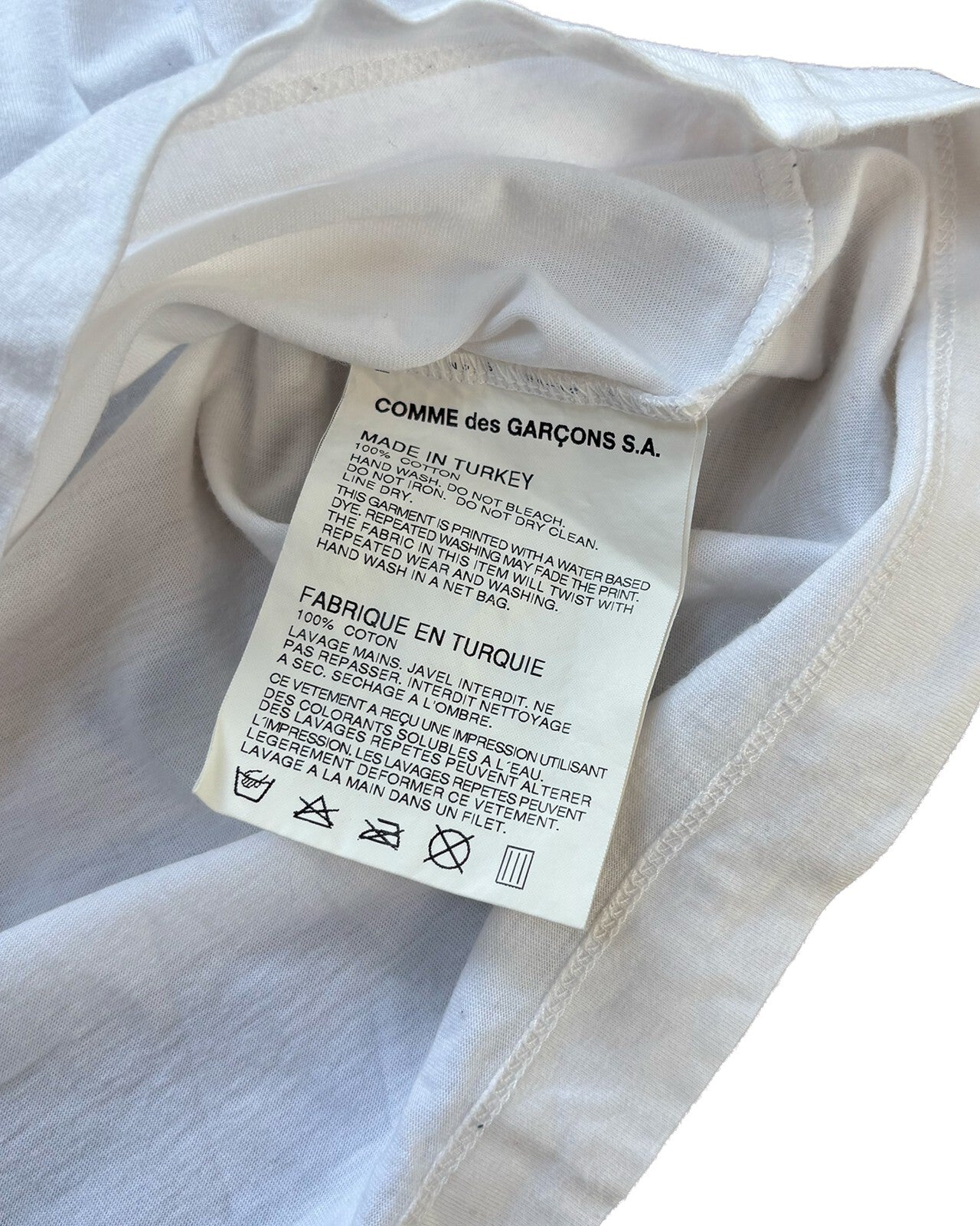 Comme des Garçons PARFUMS Beaded T-Shirt Small
