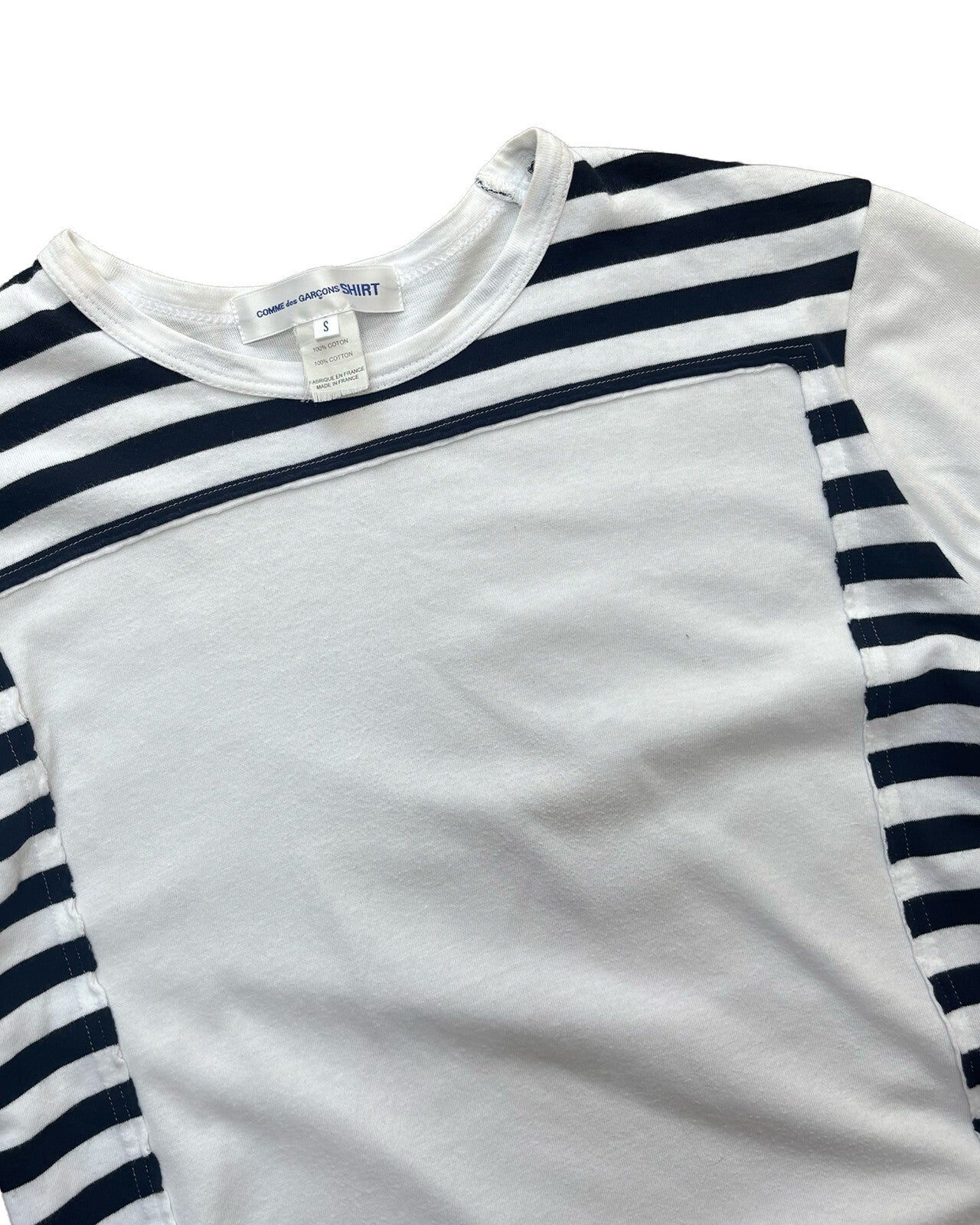 Comme des Garçons SHIRT Stripe T-Shirt Small