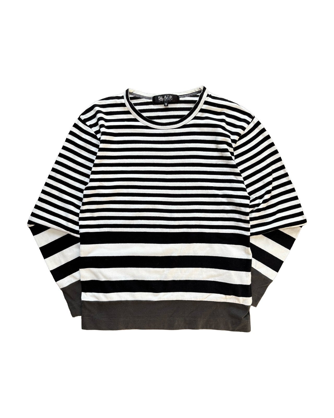 Comme des Garçons Panel Long Sleeve T-Shirt XS