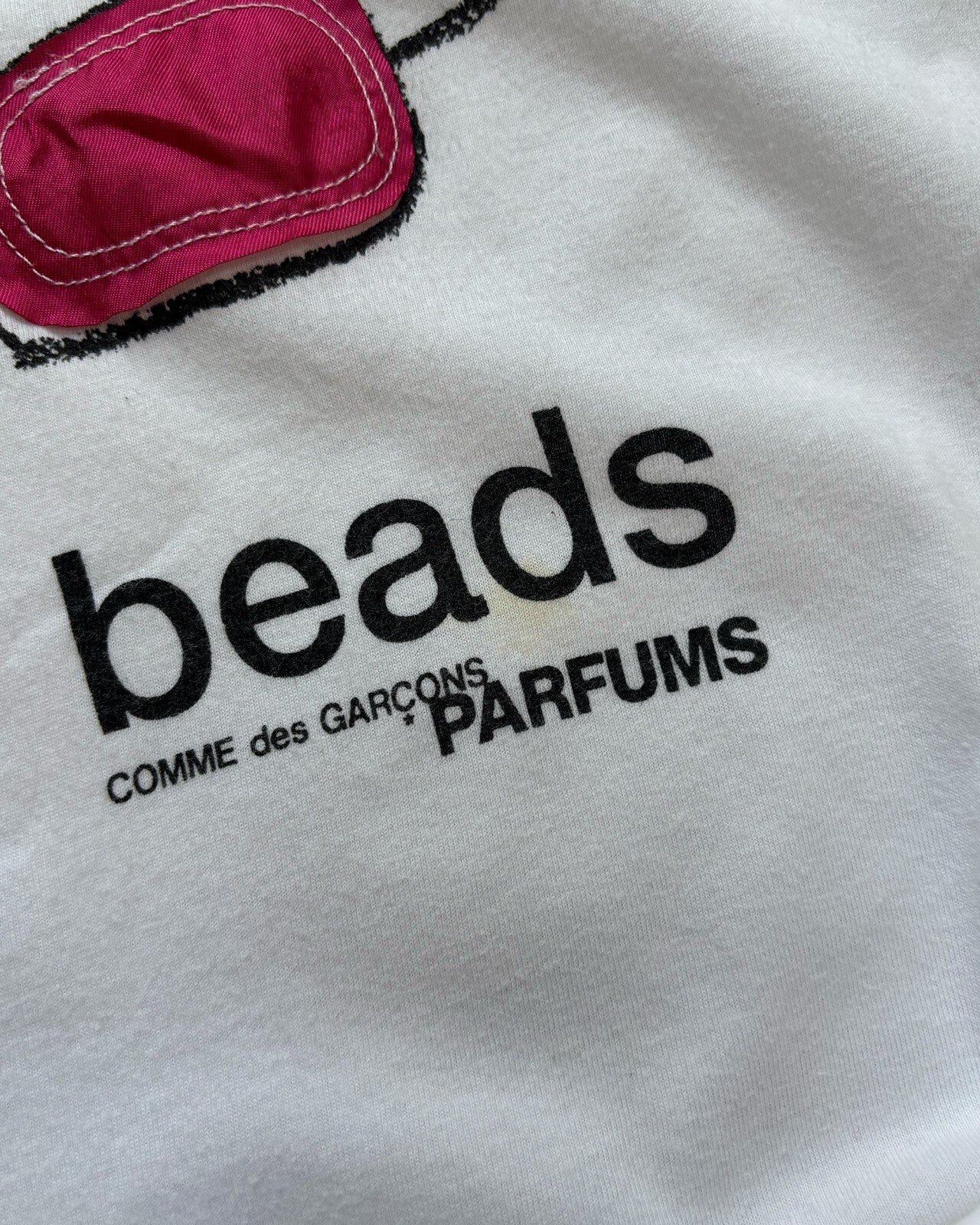 Comme des Garçons PARFUMS Beaded T-Shirt Small