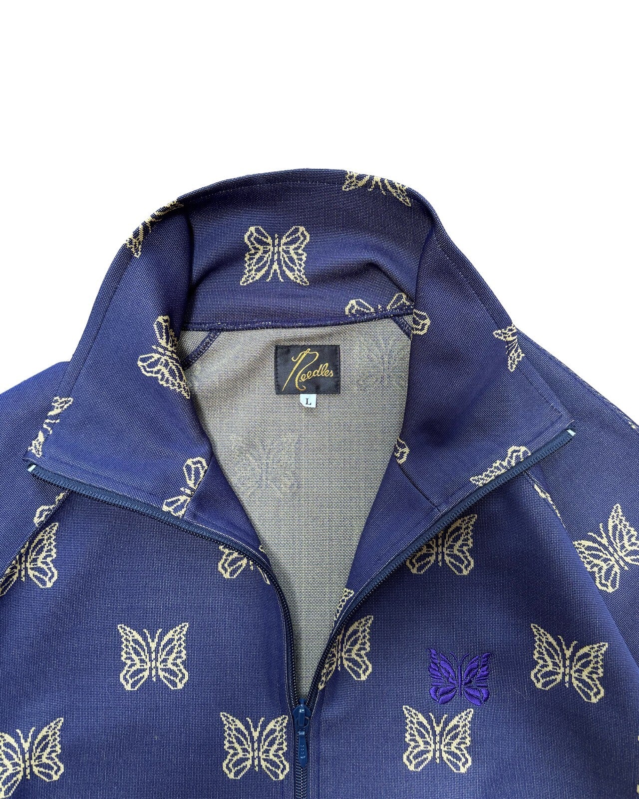 Needles Butterfly Jacquard Jacket Large