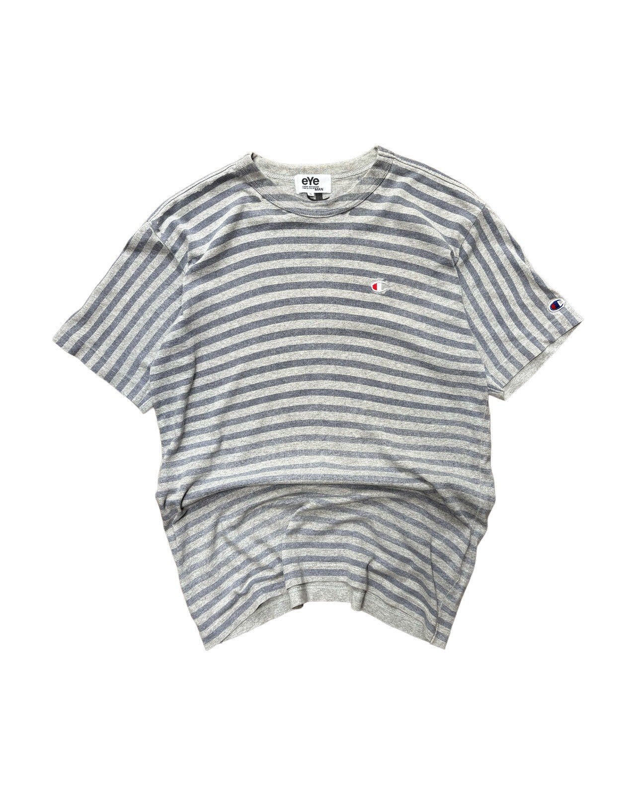 Junya Watanabe x Champion Striped T-Shirt Medium