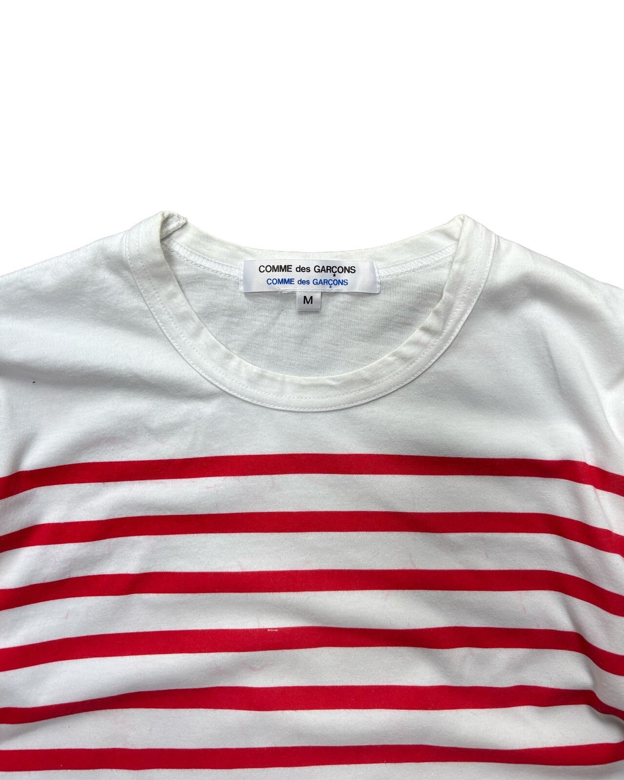 Comme des Garçons Striped Long Sleeve T-Shirt Small