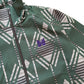 Needles Geometric Track Jacket Green Medium