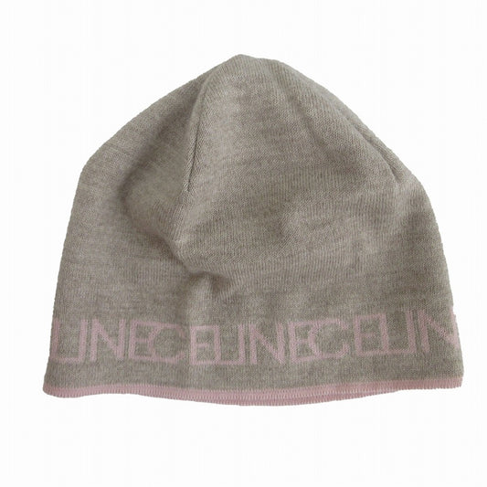 Celine Y2K Pink Logo Beanie