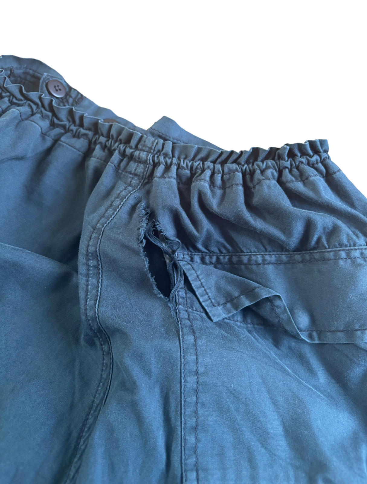 Maharishi Black Snopants Pink Embroidery Small