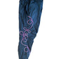 Maharishi Black Snopants Pink Embroidery Small