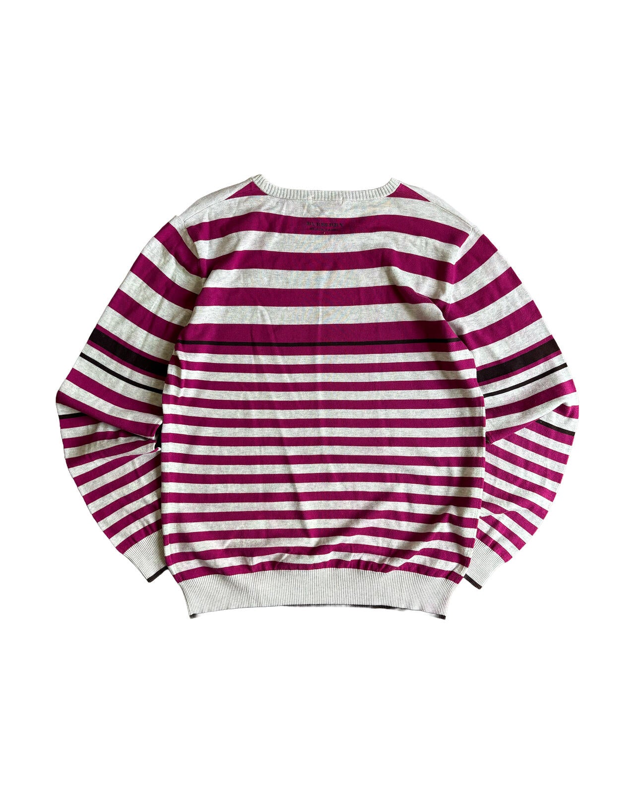 Burberry Black Label Striped LS Top Medium