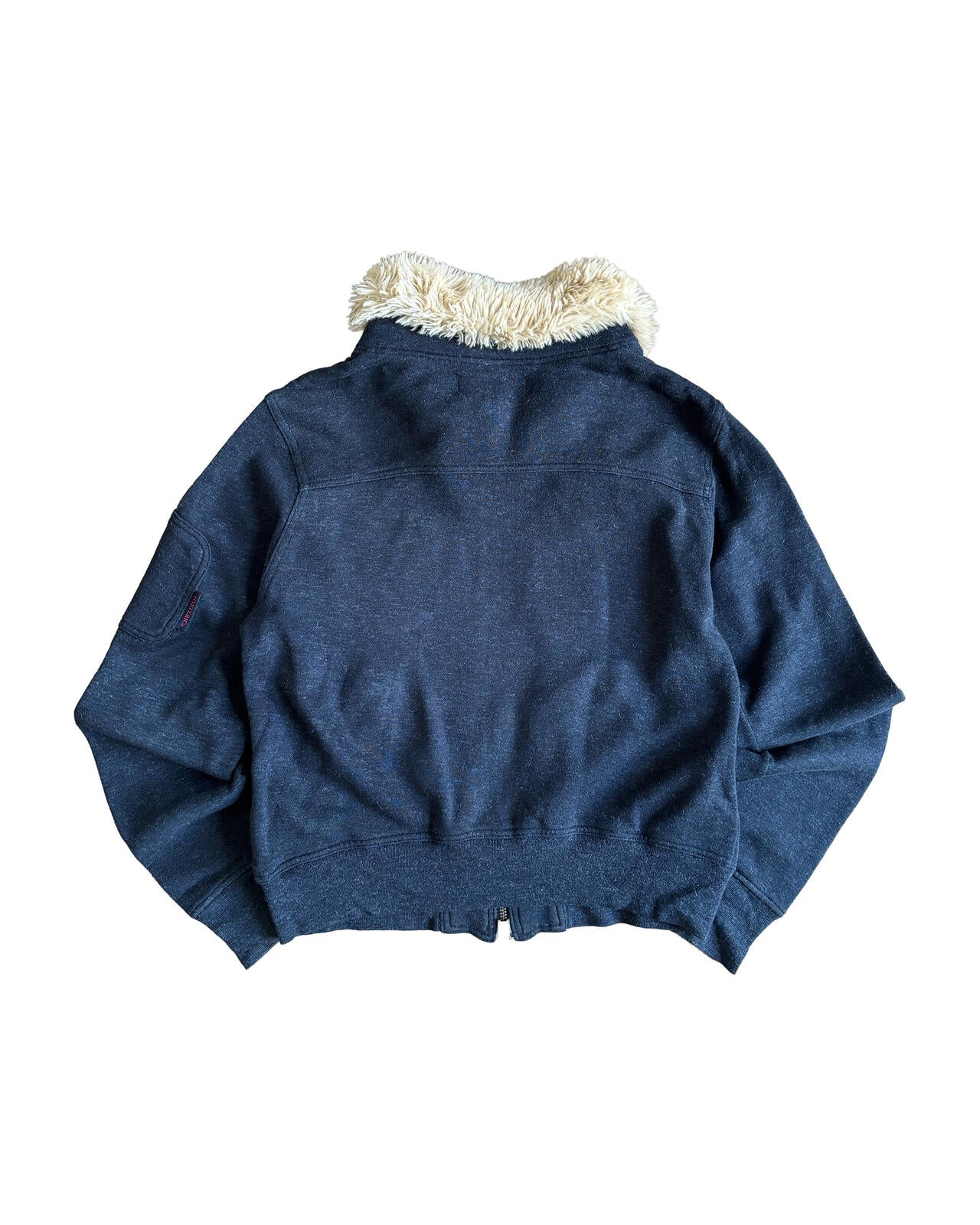 Hysteric Glamour Fur Trim Zip Hoodie Womens S