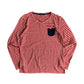 Burberry Black Label Striped Long Sleeve Tee