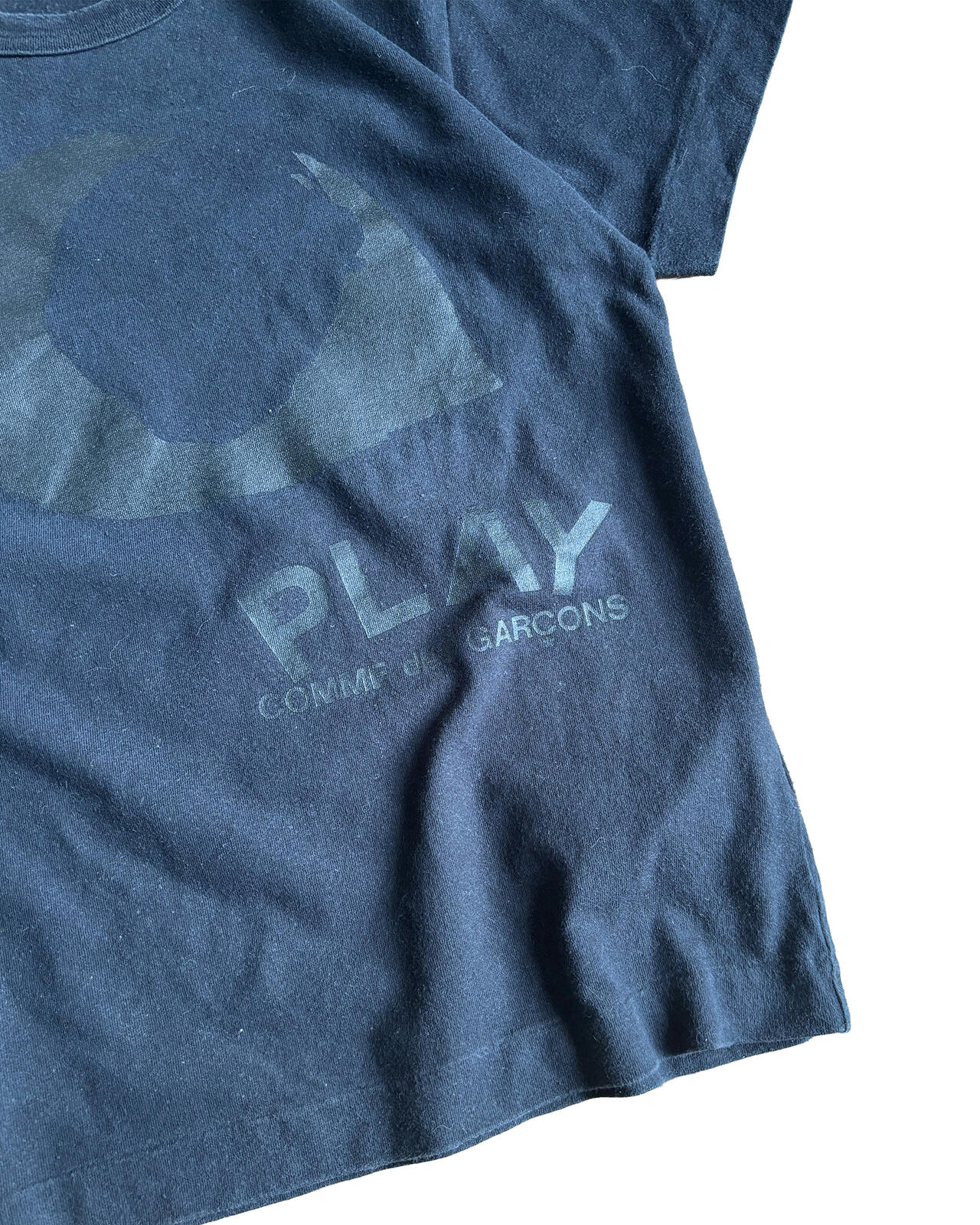 Comme des Garçons PLAY Black Logo T-Shirt XS