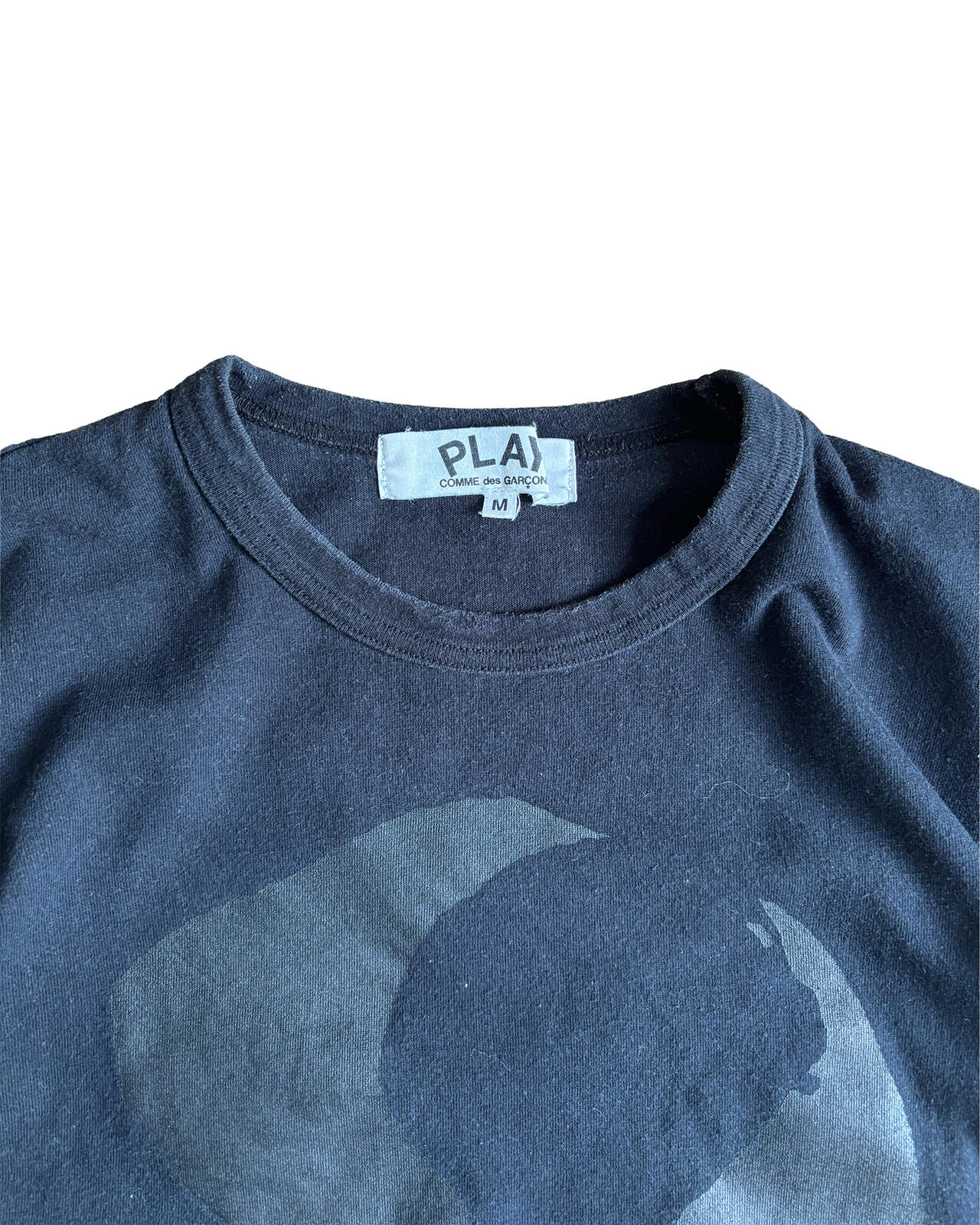 Comme des Garçons PLAY Black Logo T-Shirt XS