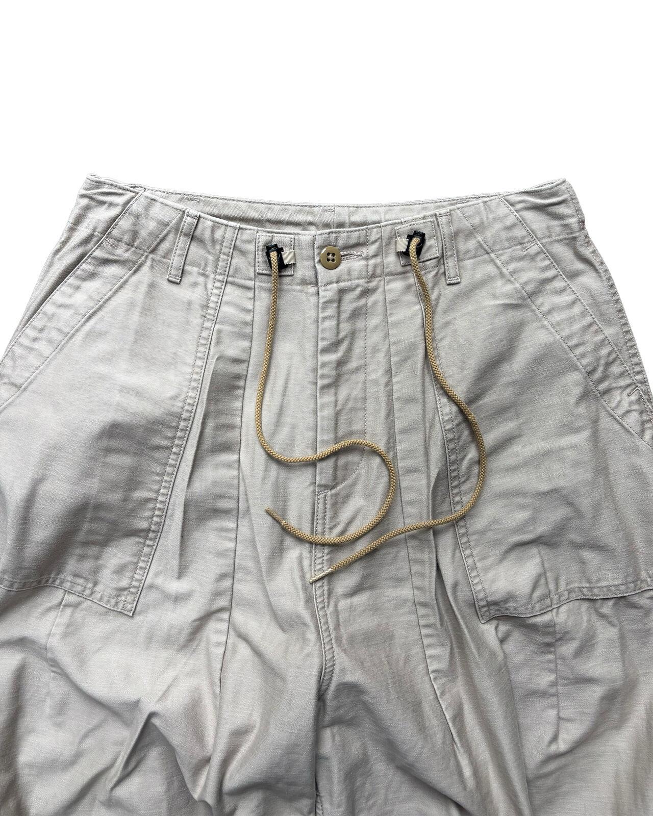 Needles HD Fatigued Pants Beige Japan