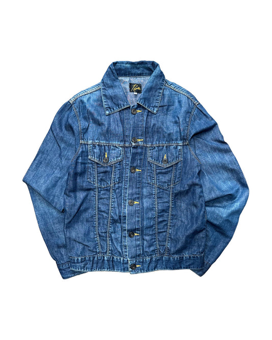 Needles Cotton Linen Denim Jacket S