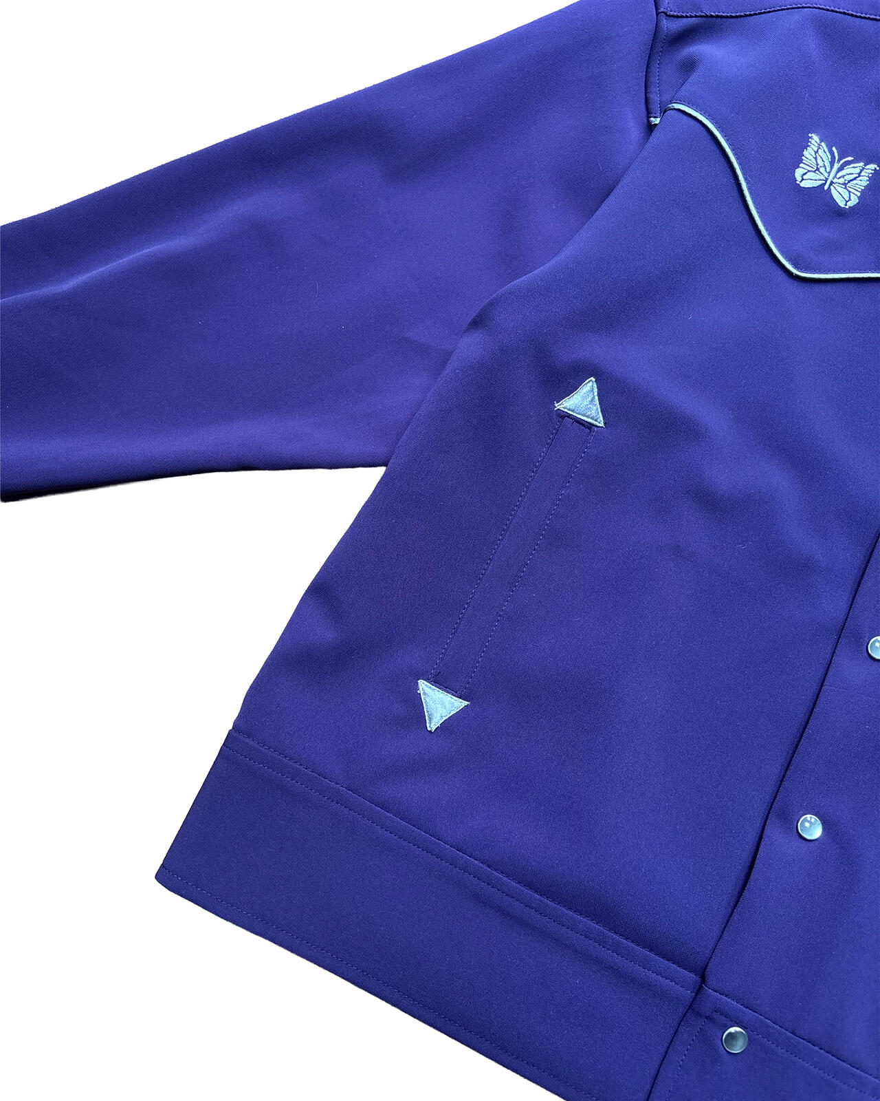 Needles Cowboy Jacket Purple Silver M