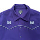 Needles Cowboy Jacket Purple Silver M