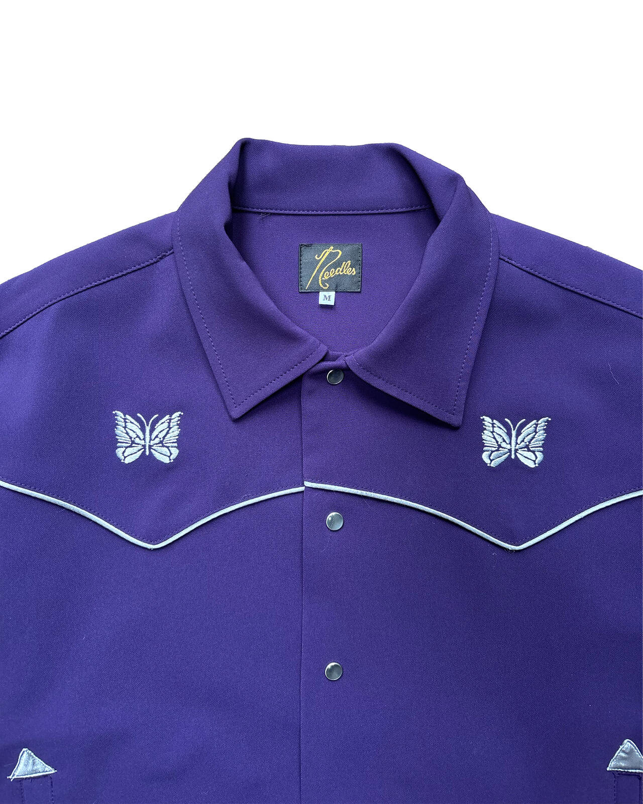 Needles Cowboy Jacket Purple Silver M