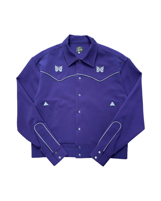 Needles Cowboy Jacket Purple Silver M