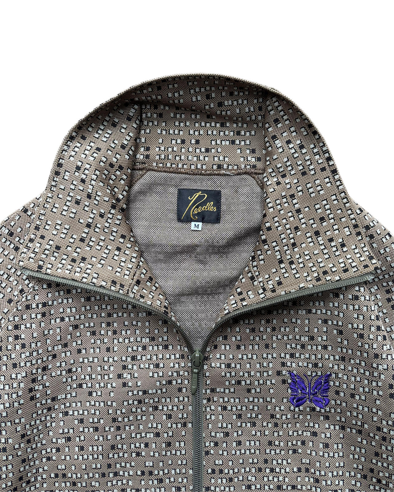 Needles Choco Camo Track Jacket M