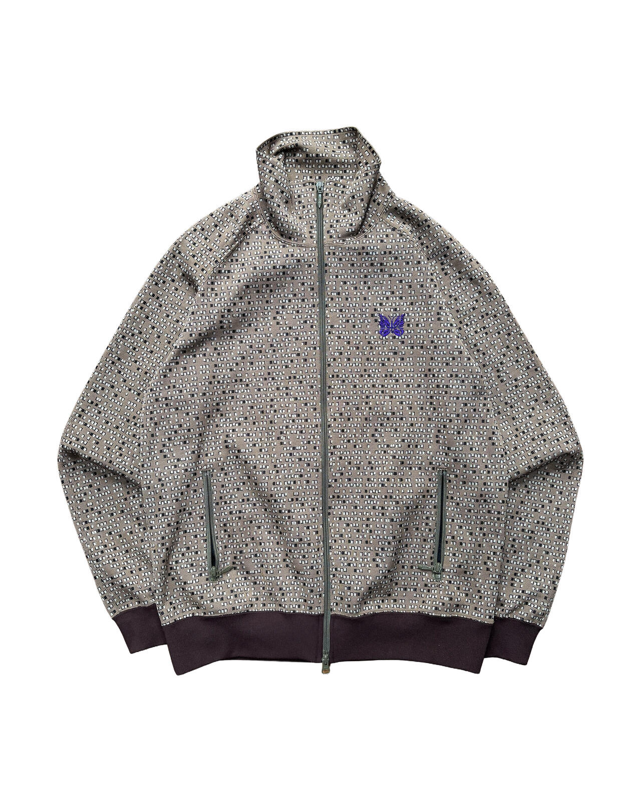 Needles Choco Camo Track Jacket M
