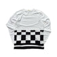Comme des Garçons Check Panel LS Tee S