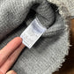 Needles Wool Knit Sweater Grey Medium